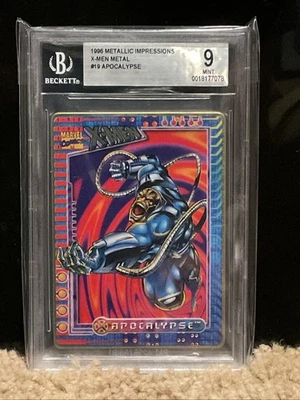 APOCALYPSE #19 BGS 9 Graded 1996 Marvel Metallic Impressions X-Men THICK SLAB - Image 1 of 2