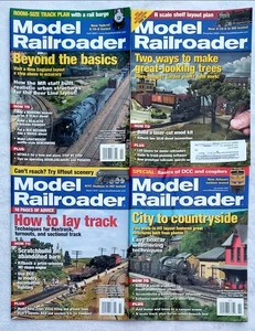 Lot of 4 Model Railroader Magazines 2009 (Apr, Nov) + 2010 (Mar, Nov) VGUC - Picture 1 of 1