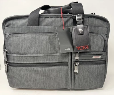 Tumi Gen 4 Expandable Organizer Laptop Briefcase Charcoal NWT - Image 1 of 4