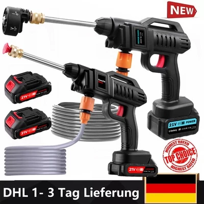 3000W 200Bar Pressure Washer 2 Battery Automobile Pressure Washer Spray Gun - Image 1 of 4