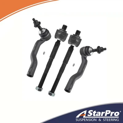 Eslabones delanteros interiores y exteriores de la barra de amarre para Ford Edge Lincoln MKX 2016 2017 2018 Foto 1 de 4