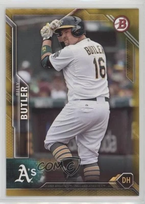 2016 Bowman Gold /50 Billy Butler #63 - Image 1 of 2