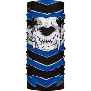 Tubo Collo Copricapo Multifunzione Ghetta Buff Originale - Bulldog Blu T-Knuckle - Foto 1 di 2