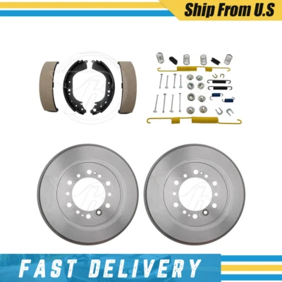 Se adapta a Toyota Land Cruiser 1991 1992-1994 tambores traseros zapatas de freno y resorte de herrajes Foto 1 de 4