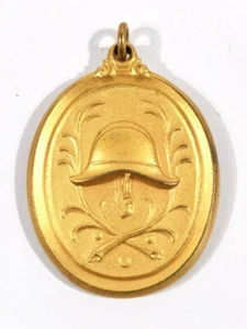 Freistaat Bayern, Feuerwehr Ehrenzeichen für 40 Jahre , vergoldet - Bild 1 von 3