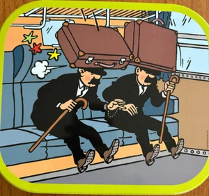 Delacre Tintin Hergé Moulinsart Ile Noire limitée/numérotée - Photo 1/6