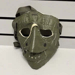 Vintage Military USAF Cold Weather Flying Mask Face Cover SMALL - Picture 1 of 8