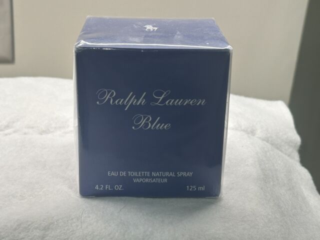 Ralph Lauren Blue Women Perfume EDT Spray 4.2 oz / 125 ml NIOB as Pic