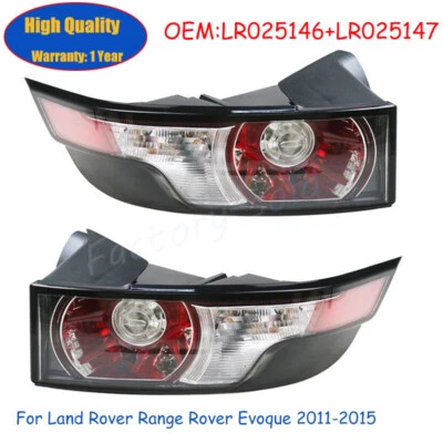 Luz trasera de freno 2 piezas apta para Land Rover Range Rover Evoque 2011-2015 Foto 1 de 4