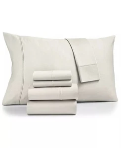 Fairfield Square IVORY Brookline 1400 Thread Count 6 Pc. Sheet Set, King - Picture 1 of 2
