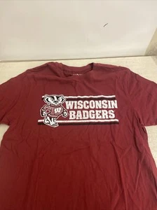 Camiseta deportiva grande para hombre Wisconsin Badgers Gear - Imagen 1 de 3