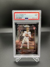 2022 Chronicles #PB8 Brock Purdy Black Prizm Rookie Card PSA 9 MINT