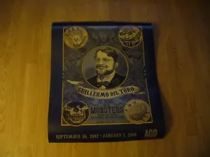 Guillermo del Toro In Person Signed "At Home With Monsters" 22x28 Poster W/Proof - Picture 1 of 4