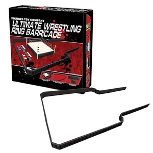 Ultimate Wrestling Ring Barricade Playset for WWE & AEW Wrestling Action Figures - Picture 1 of 7
