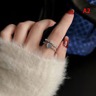 Moonlight Zircon Open Ring Women's Luxury Design Index Ring T-❤
