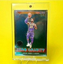 Lebron James PANINI PRIMUM STOCK ZERO GRAVITY LAKERS CHROME INSERT CARD - W/CASE