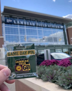 WASHINGTON AT Green Bay Packers Game day Pin 10/24/2021 Lambeau FIELD - Picture 1 of 1