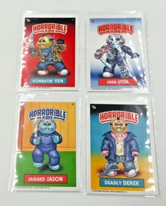 Horrorible Kids Friday the 13th 4 Card Lot Jason Voorhees Uber Uter Ken Derek - Picture 1 of 10