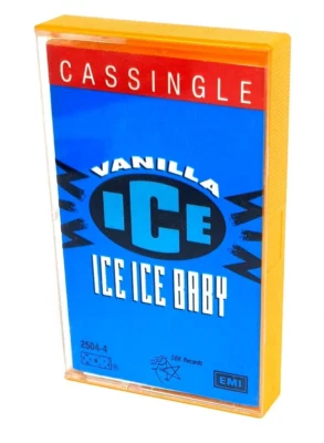 Vanilla Ice – Ice Ice Baby - Cassette Single 1990 SBK Records Australasia–2504-4 - Image 1 of 2