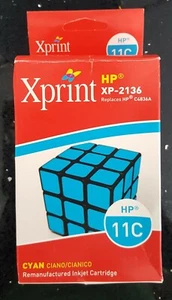 Re-manufactured HP 11c Cyan Ink Cartridge 30ml HP C4836A - Zdjęcie 1 z 1