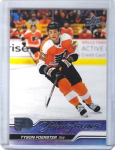 2023-24 Upper Deck #225 Tyson Foerster Young Guns Rookie Card