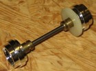 Märklin Sprint Radsatz Hinterachse mit Kunststoffrädern (45757)