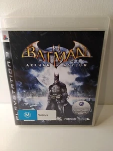 Batman Arkham Asylum Playstation 3 PS3 PAL Includes Manual. - Picture 1 of 6