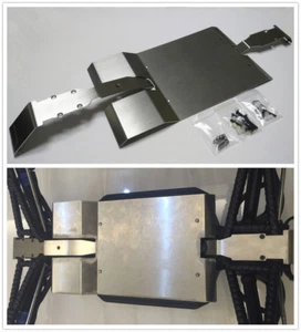 Steel Armor Front Middle Rear Fully Protector Fit TRAXXAS 1/10 EREVO SUMMIT - Picture 1 of 5
