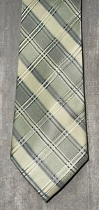 Claiborne Plaid Silk Tie - Picture 1 of 5