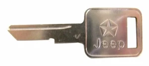 Se adapta a las llaves de encendido plateadas para Jeep SJ CJ5 CJ7 CJ8 XJ MJ YJ 3641914 - Imagen 1 de 1
