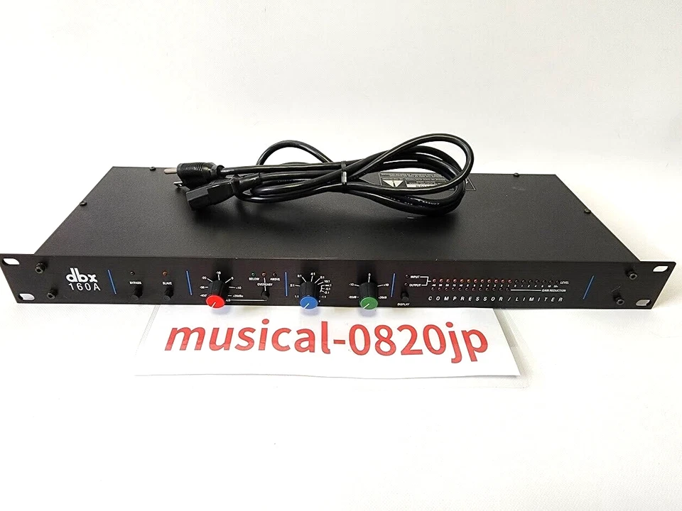 DBX 160A Professional Compressor Limiter Signal Processor - Image 1 of 4