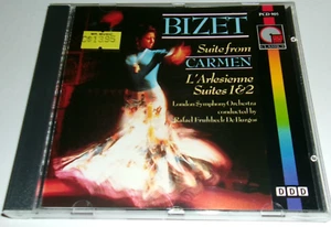 Bizet: Suite from CARMEN L'Arlesienne Suites 1 & 2 CD: 1988 Excellent - Picture 1 of 4