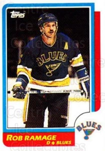 1986-87 Topps #17 Rob Ramage - Picture 1 of 1