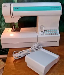 Pfaff tipmatic 6110 Freiarm-flachbett Nähmaschine Top-Zustand - Bild 1 von 13