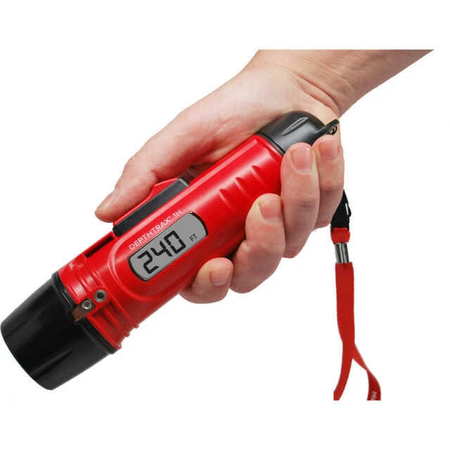 Hawkeye DT1H Depthtrax 1H Depth Sounder - Red