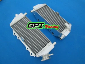 Aluminum Radiator For Kawasaki KX125 KX250 1998 1999 2000 2001 2002 - Picture 1 of 12