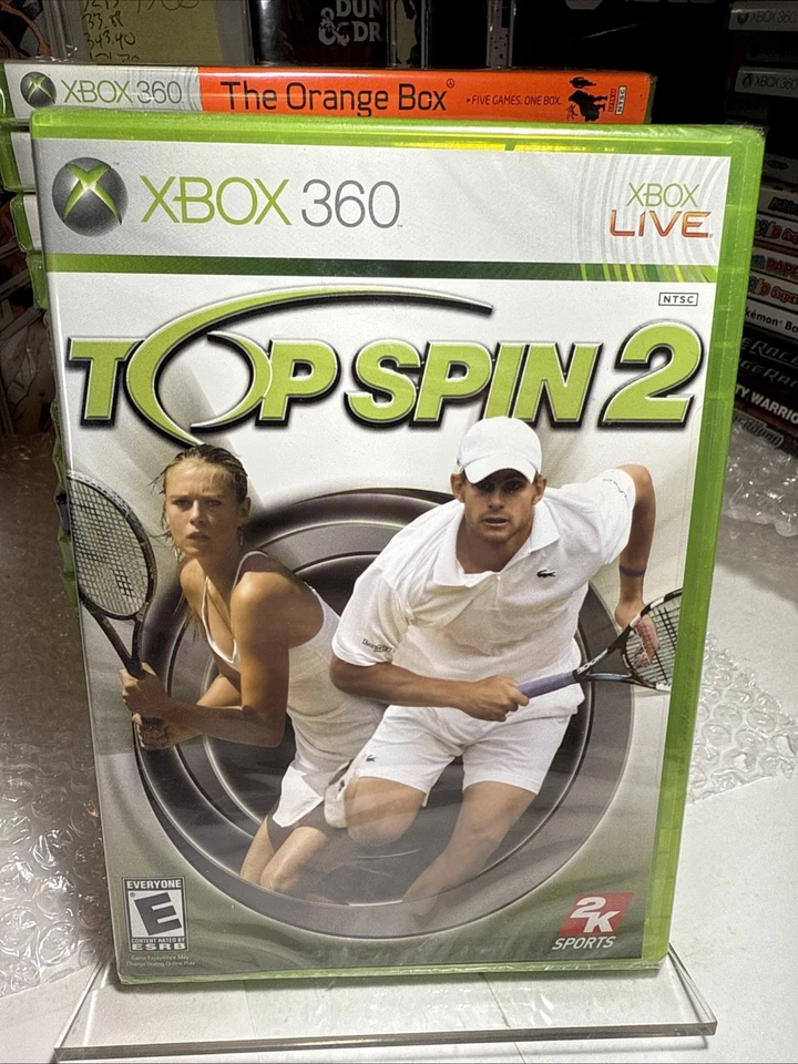 Top Spin 2 (Microsoft Xbox 360, 2006) Brand New Factory Sealed - Image 1 of 4