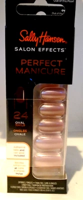 Sally Hansen Perfect Manicura Prensa en Uñas Kit Ovalado 24 piezas Fuera de Perla Paquete de 2 Foto 1 de 3