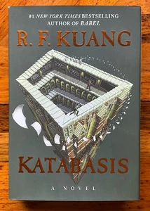 R.F. Kuang- Katabasis -SIGNED 1st/1st 2025 HC/DJ Unread + HELL STICKER - Picture 1 of 13