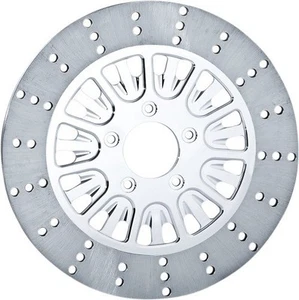 RC Components 11.75" Floating Rotors COG117126CLF2K Chrome Aluminum Front/Left - Picture 1 of 3