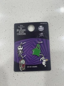 Nightmare Before Christmas Jack Skellington And Sally Charm Set Brand New - Picture 1 of 4