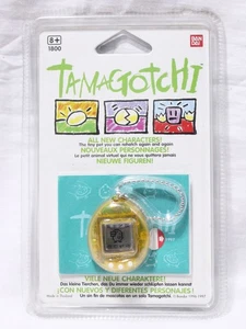 Original Bandai Tamagotchi 1997 yellow clear - sealed - Imagen 1 de 2
