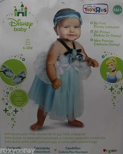 Halloween Disney Blue My First Cinderella Dress Costume Size 6-12 months NWT - Picture 1 of 2
