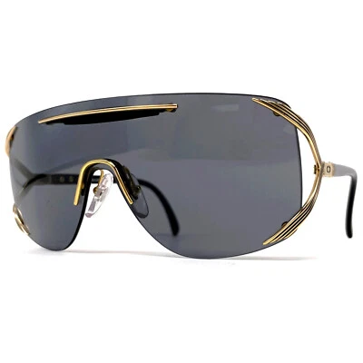 Nuevo de Lote Antiguo Christian Dior 2434 Gafas de Sol - Austria Años 80 - Dorado/Gris - RARO Foto 1 de 4