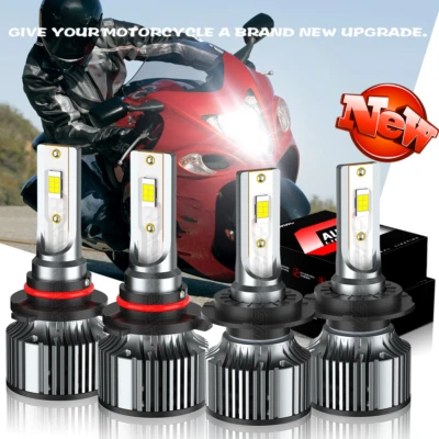 Faros LED de haz alto/bajo para motocicleta para Suzuki GSXR600 2006 2007 2011-2018 Foto 1 de 4