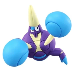 Figura de monstruo de plástico POKEMON CRABRAWLER MONCOLLE Takara Tomy 2" NNINTENDO - Imagen 1 de 4