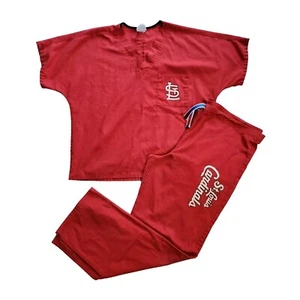 Mujeres Hombres Unisex Cardenales de San Luis Cherokee Traje Médico Uniforme Talla Mediana - Imagen 1 de 15