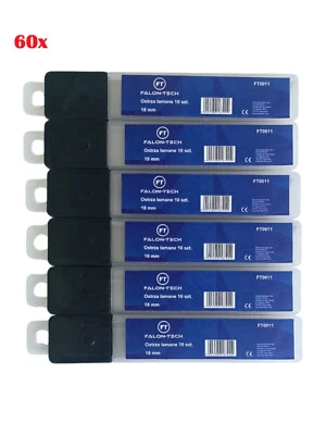 60 Stk. Abbrechklingen für Cuttermesser 18mm Cutter Klingen Cuttermesserklingen - Bild 1 von 4