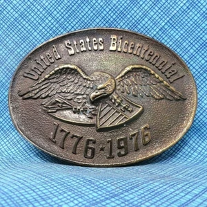 USA 1976 Belt Buckle Vintage 1975 James Lind Wyoming Studio Art Works .CPA249 - Picture 1 of 8