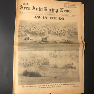 Vintage Area Auto Racing News Sept. 28, 1966 ARDC NASCAR DIRT - Picture 1 of 10